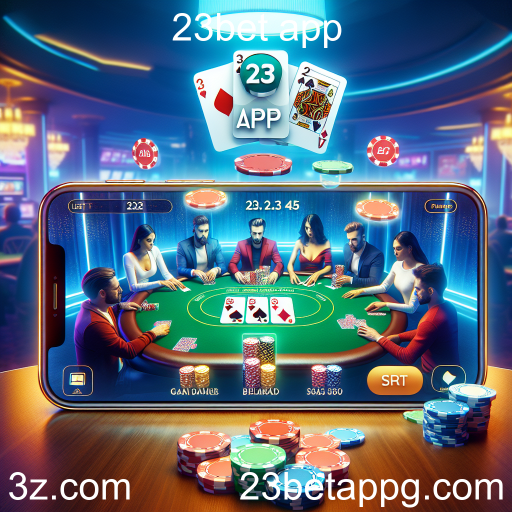 Descubra o Mundo do Pôquer no 23bet App